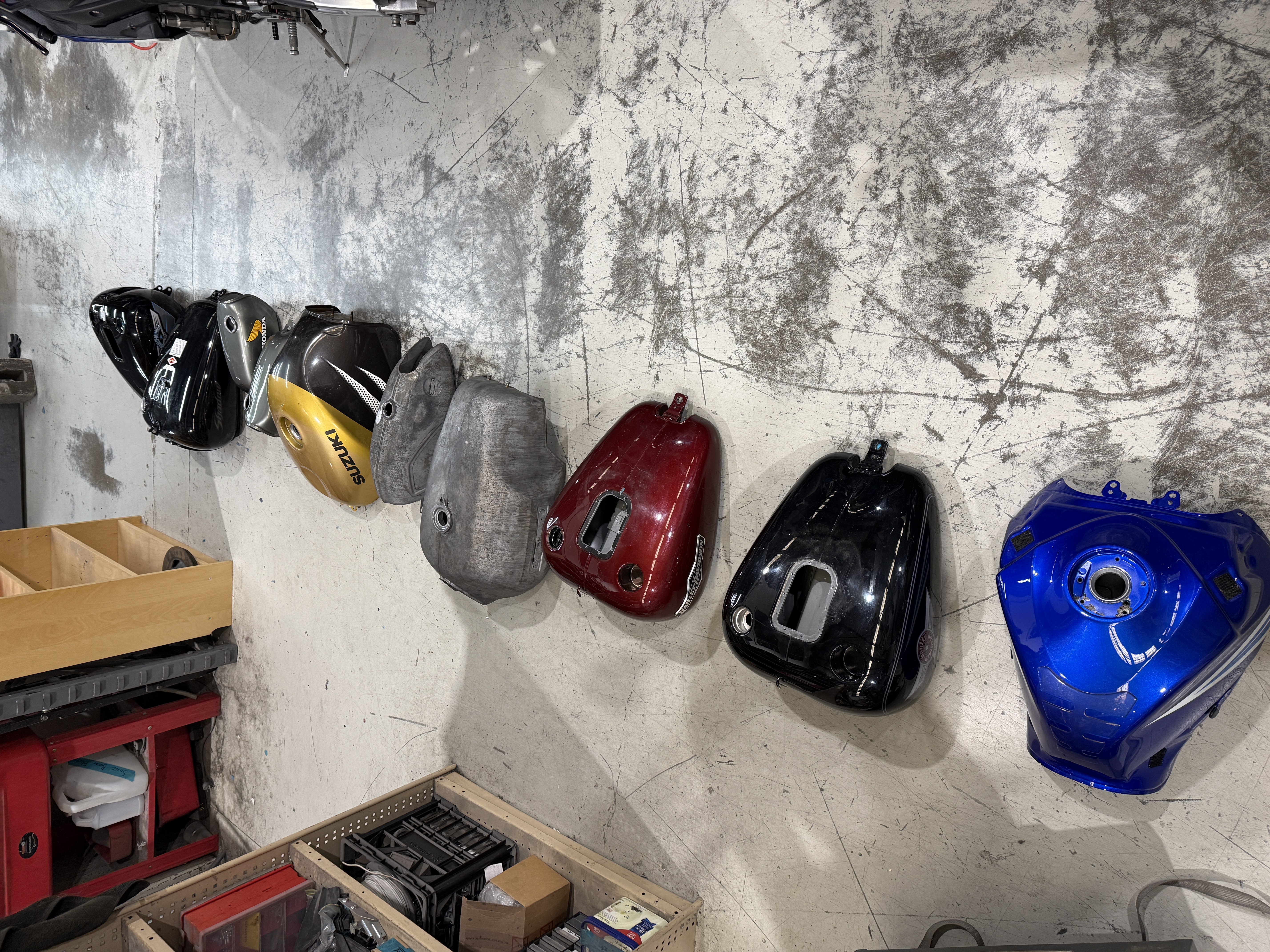 Fuel Tanks  De Rusted and Re Lined